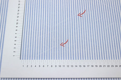 Сатин Росарита - полоски, (комп) , ш.2.35м, хлопок-100%, 110гр/м.кв - Купава фото 2