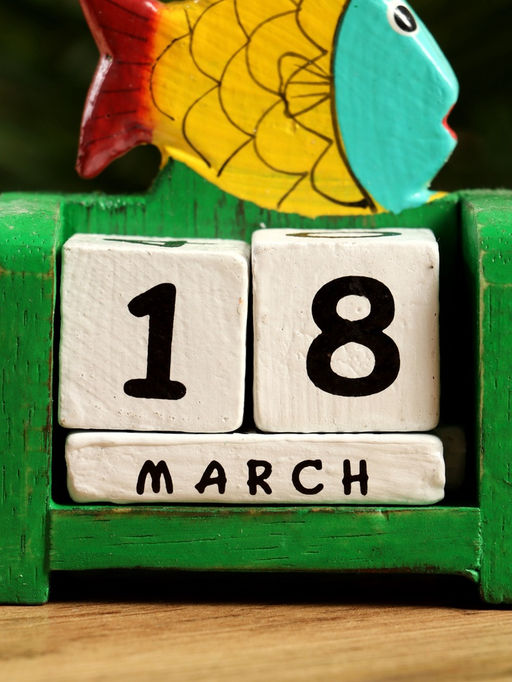 Календарь настольный Рыбка, 749 см, дерево, зелёный - Simaland фото 6