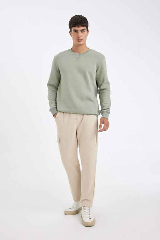 Спортивные брюки узкого кроя с прямыми штанинами - Defacto фото 2