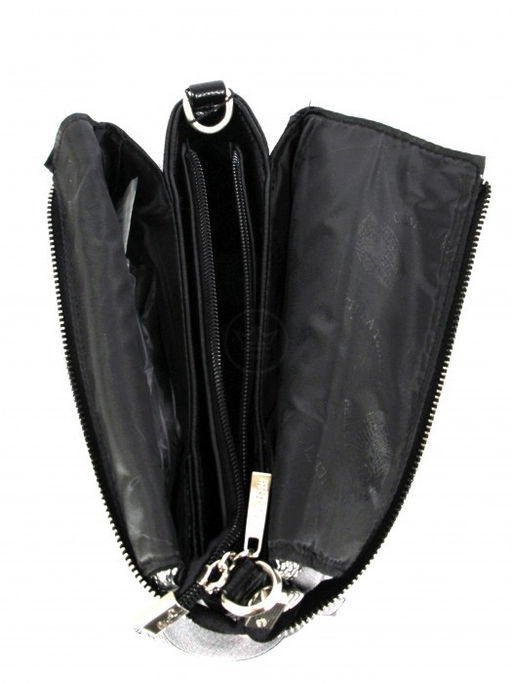 Сумка женская иск/кожа+нат/кожа GT-MDQL 63695/ MDQ-1/F 899-1/109A-1 3отд, плечевой ремень, черный SALE 262957 - Adelia фото 3