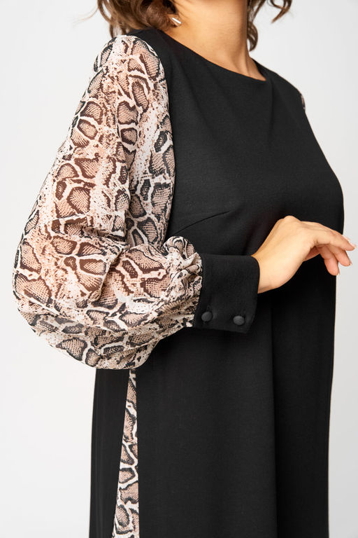 Платье EVA GRANT 7299-Р принт питон