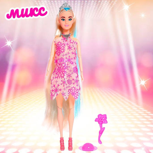 Кукла-модель шарнирная Оля в платье, с аксессуарами, МИКС - Simaland фото 21