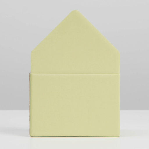 Коробка-письмо «Жёлтая», 14 × 20 × 6,5 см