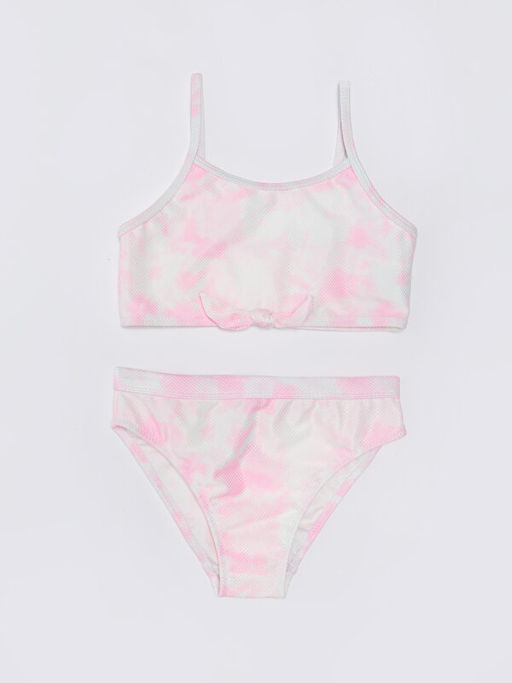 Batik Desenli K?z ?ocuk Bikini