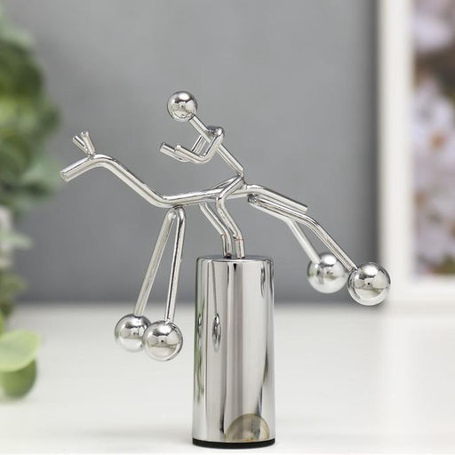 Маятник настольный антистресс Человечек на коне, 11.5?9.5?5 см