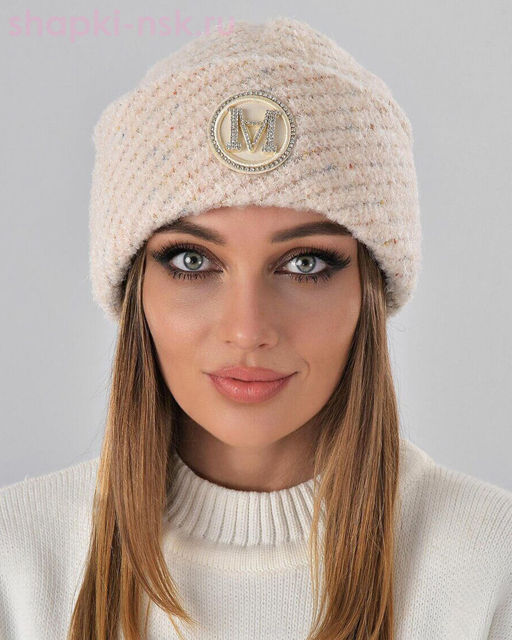 Отворот мохер мульти флис МА мини Шапка Шапка флис (56-58)