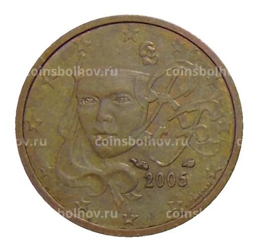 2 евроцента 2005 года Франция