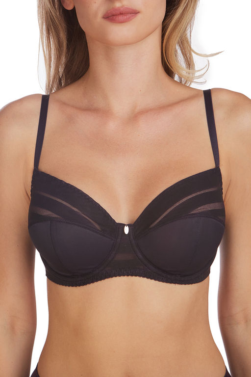 БЮСТГАЛЬТЕР Milavitsa 107720/D74 черный с нюдом