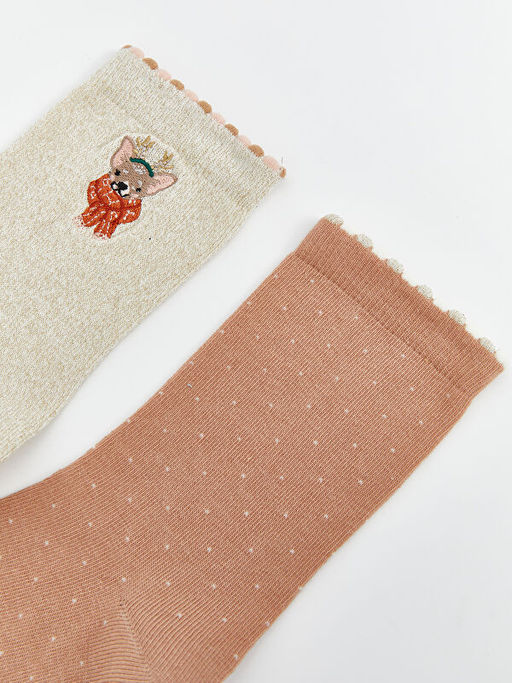 Y?lba?? Temal? Kad?n Soket ?orap 2li