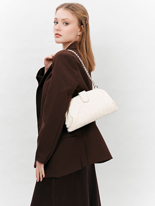 LACCOMA сумка PLB2269-молочный эко кожа  фото 10