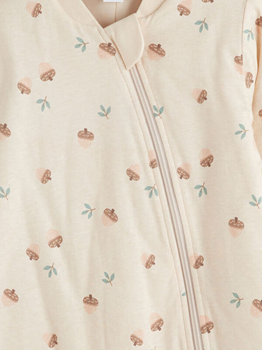 2.5 Tog Bisiklet Yaka Uzun Kollu K?z Bebek Tulum