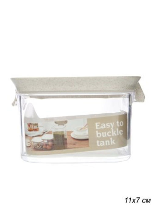 Банка с герметичной крышкой, пластик / GT-34183-712 /уп 72/ - Галеонтрейд фото 4