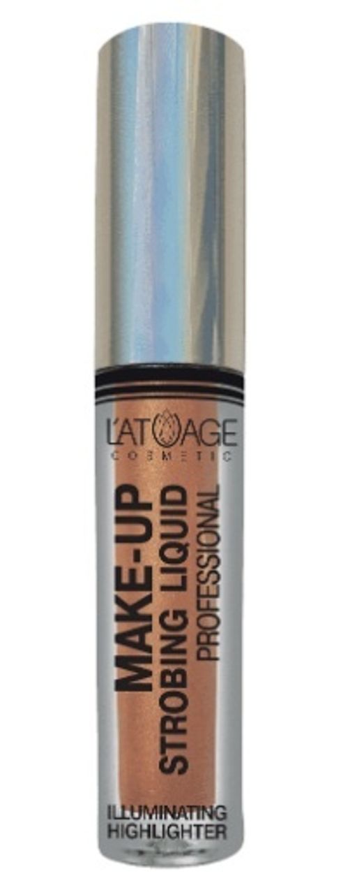 Latuage Хайлайтер жидкий "Make-up Strobing liquid" №605 нежная бронза
