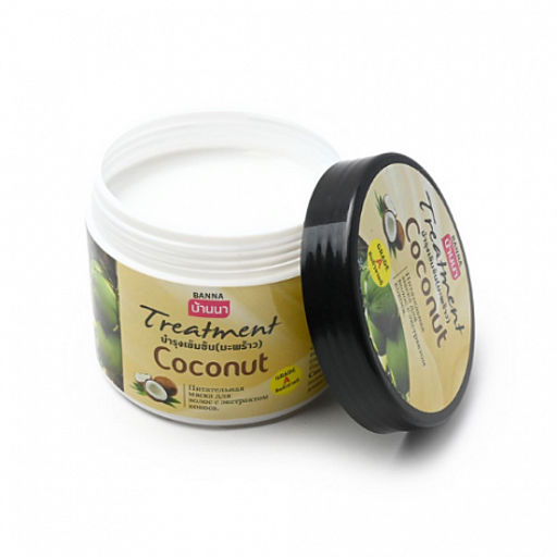 Banna Hair Treatment Coconut, 300ml - Маска для волос Banna Кокос