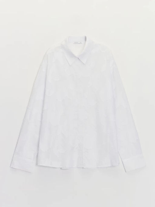 Свободная рубашка из хлопка ZR2605022005-2 / Zarina