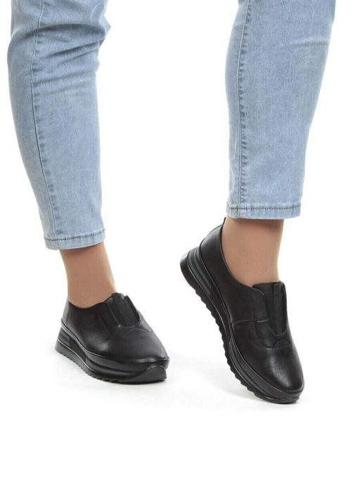 06-5012 BLACK Туфли (натуральная кожа)