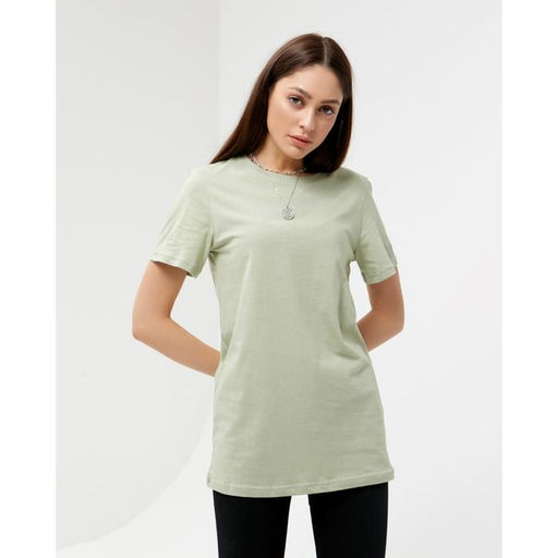 Футболка женская MIST basic, размер 40-42, шалфей