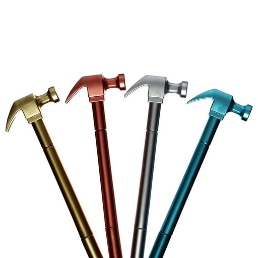 Цена за 12 шт. Ручка - прикол гелевая Молоток, МИКС - Calligrata фото 4