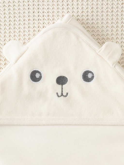 К 8500/белая лилия(мишка) простынка для купания яс - Crockid фото 2