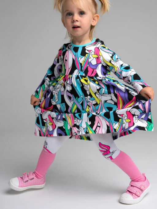 PlayToday / Колготки детские трикотажные для девочек  фото 2