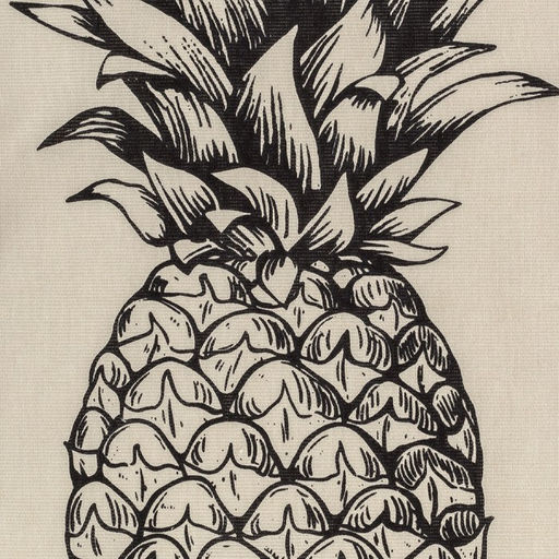 Цена за 2 шт. Полотенце кухонное Доляна Pineapple 35х60 см, 100% хлопок, 160г/м2  фото 3