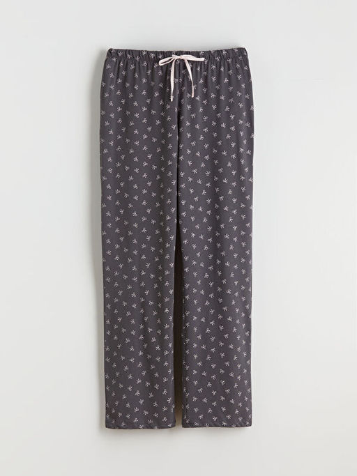 Beli Lastikli Desenli Hamile Pijama Alt?