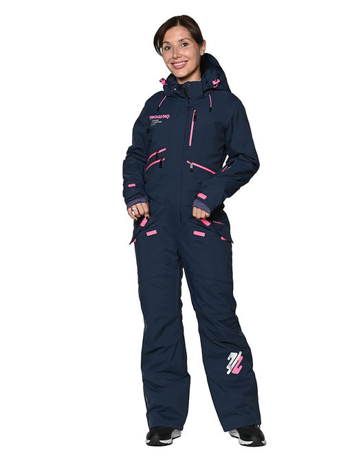 Комбинезон B-9059 Темно-синий