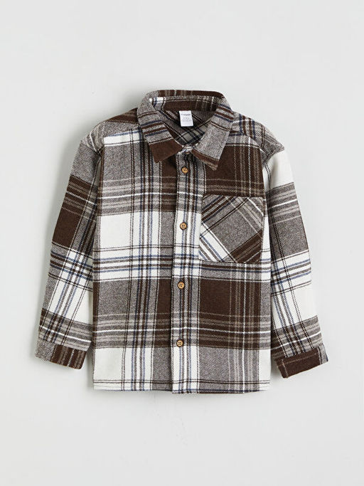 Ekose Erkek ?ocuk Oduncu G?mlek