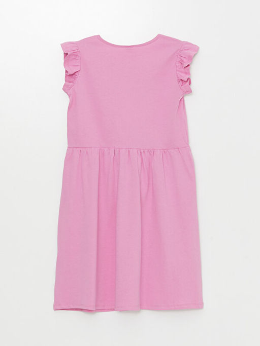 Bisiklet Yaka K?z ?ocuk Elbise - Waikiki фото 2