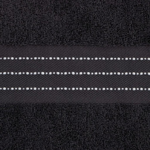 Полотенце махровое Лондон 70х140 см, графит, 100% хлопок , 430г/м - Текстиль центр фото 3