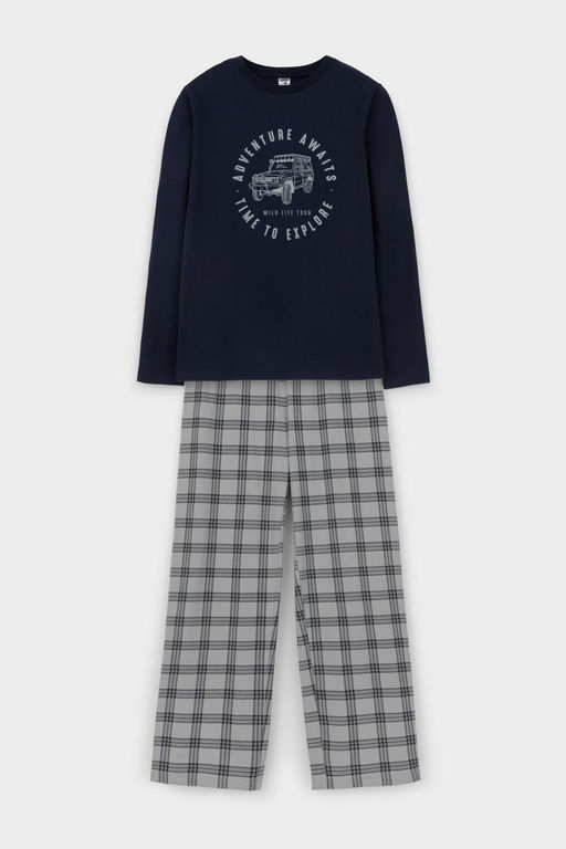 КБ 2832/индиго,клетка пижама для мал - Crockid фото 2