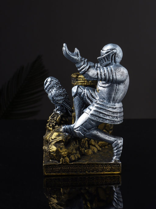 Органайзер для канцелярии «Рыцарь с совой», 15.5×14.5×9 см