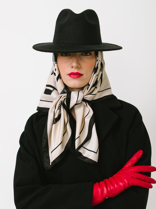 Большой мягкий очень нежный двусторонний платок - Tantino фото 7