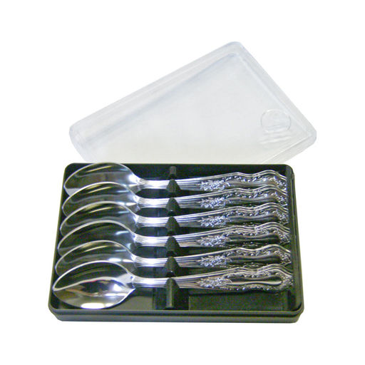 Набор 12-ти пред чайных ложек в пл. кор. "Новинка" (Славяна) арт.1с070 Аша