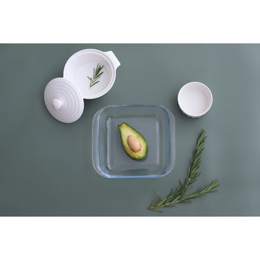 Форма для запекания Доляна Лазанья, 1.1 л, 21.518.55.5 см, квадратная, жаропрочное стекло, прозрачная  фото 11