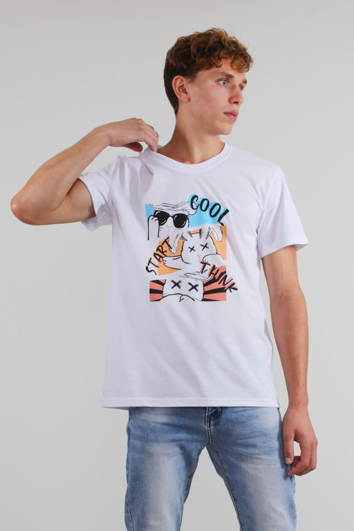 Футболка Berchelli 88007 из хлопка  фото 4