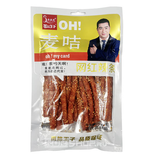 Острые снеки Мучные полоски Maijie Yujinlong, Китай, 172 г Акция