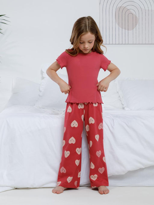 МП 1659/вишня 1633 Н112 пижама для дев