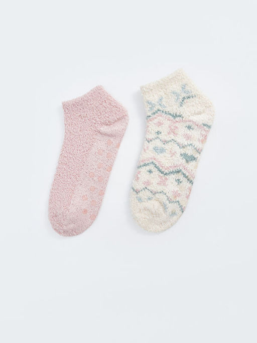 Desenli Kad?n Ev ?orab? 2li