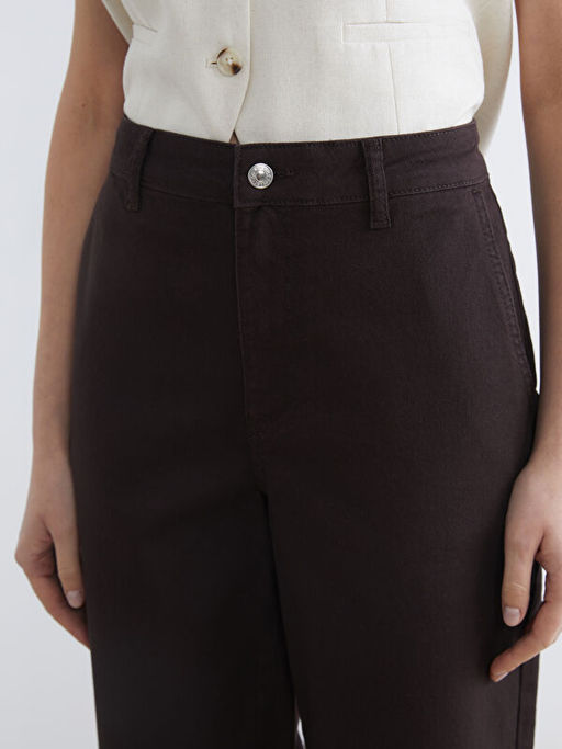 Barrel Fit Kad?n Jean Pantolon