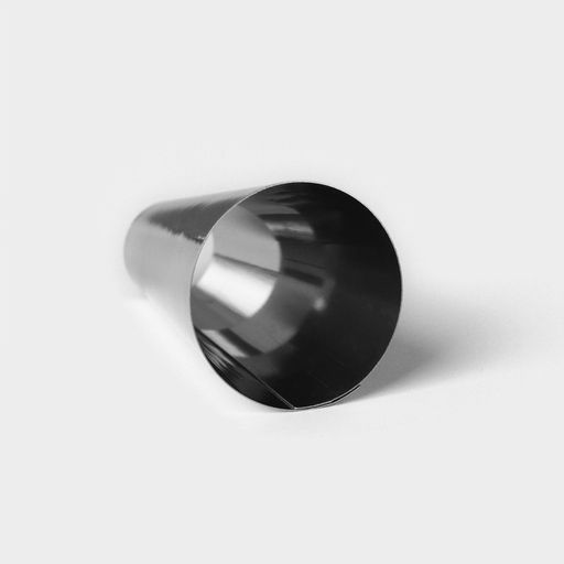 Цена за 2 шт. Насадка кондитерская KONFINETTA Круг, d=3 см, выход d=1.3 см, нержавеющая сталь  фото 3