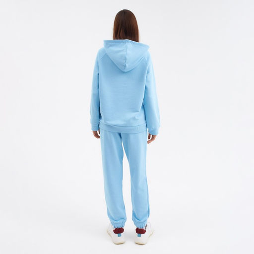 Костюм женский (толстовка, брюки) MIST Be nice, размер 52-54, голубой