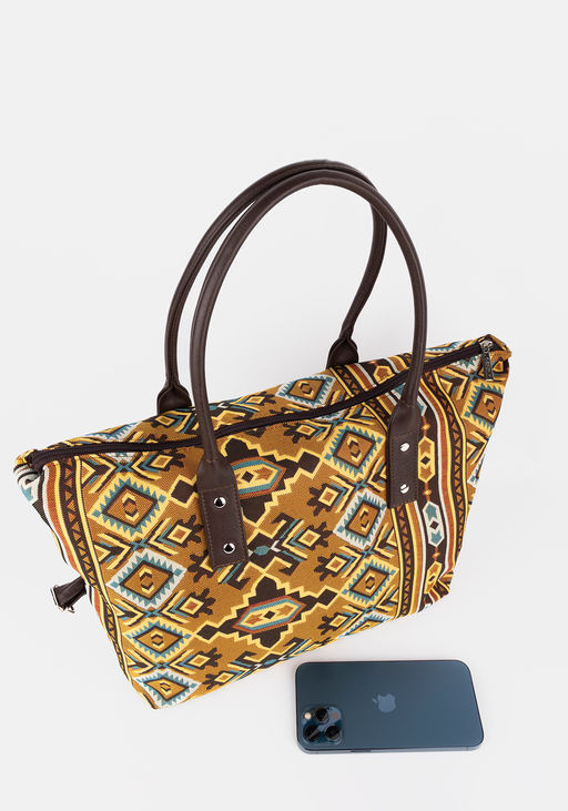 Сумка из гобелена вместительная №1407 - L-craft фото 4