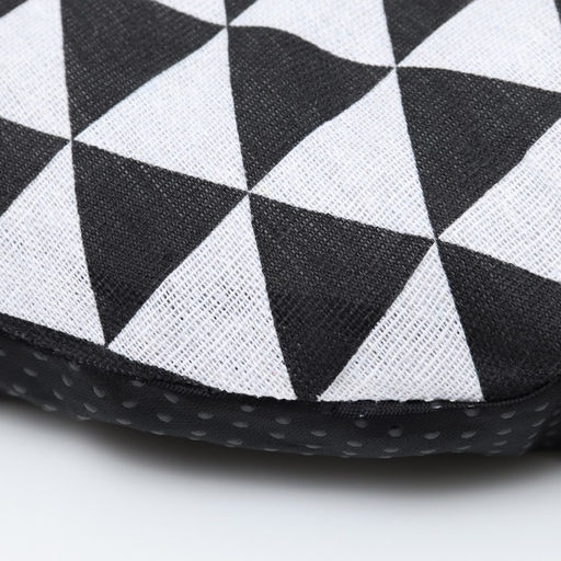 Лежак для животных Геометрия, 50 х 50 х 10 см, чёрно-белый - Пижон фото 5