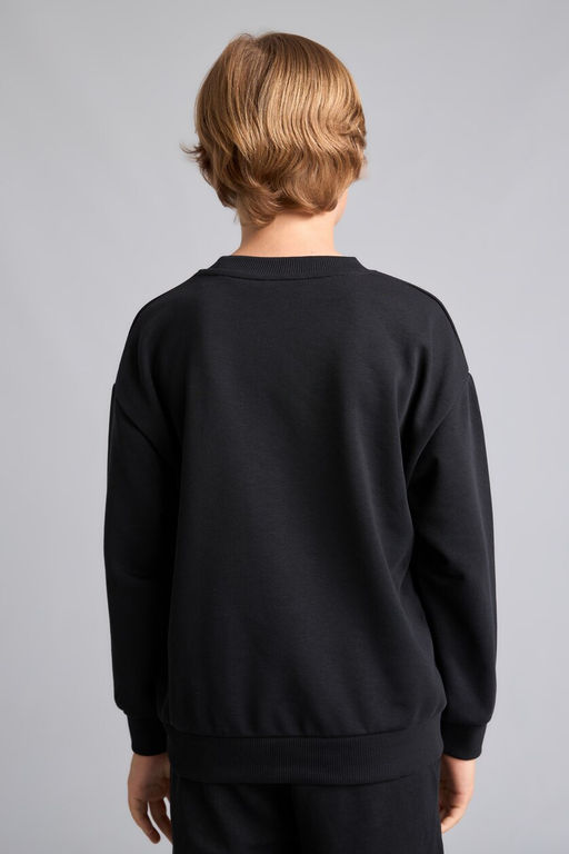 Oversize Bisiklet Yaka Sweatshirt Erkek _ocuk - Defacto фото 5