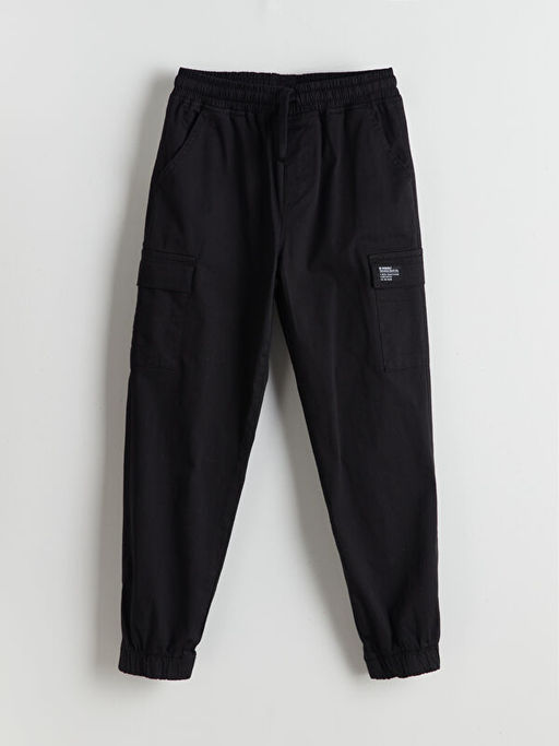 Beli Lastikli Erkek ?ocuk Kargo Jogger Pantolon