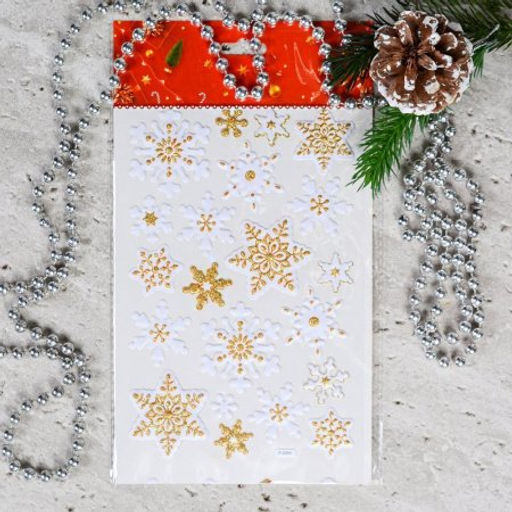 Наклейка новогодняя 25х14 Новый год / 610-276 /уп 12/600/ - Галеонтрейд фото 12