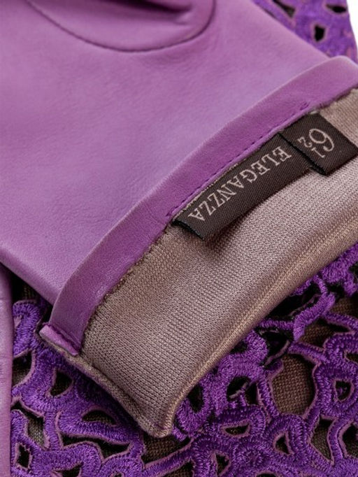 Перчатки женские ш/п F-0160 l.violet - Eleganzza фото 15