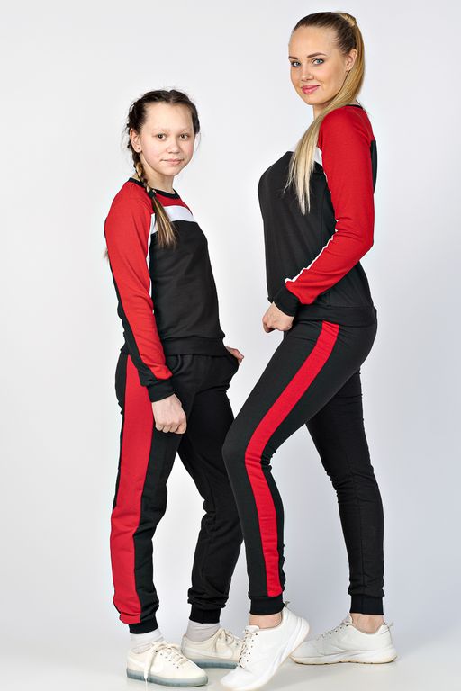 Детский спортивный Джемпер ДФ 159 (Красный)