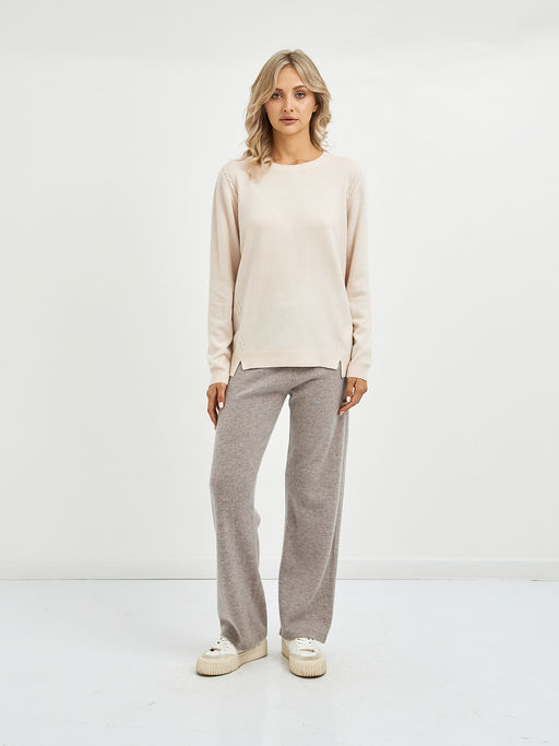 джемпер женский из шерст с удлиненной спинкой - Glenfield фото 2